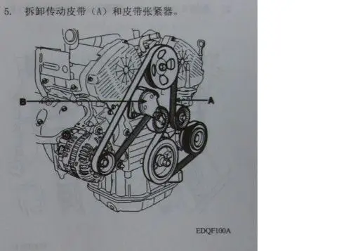 图胜v6发电机皮带怎么装