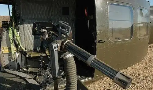 加特林机枪是一种手动型多管旋转机关枪,是在世界范围内大规模第一