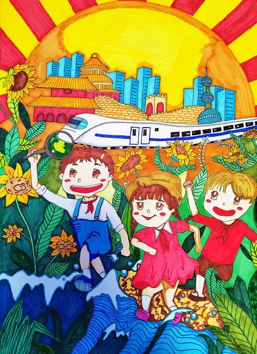 解依诺《阳光下成长》一等奖 指导教师:延雅楠.jpg