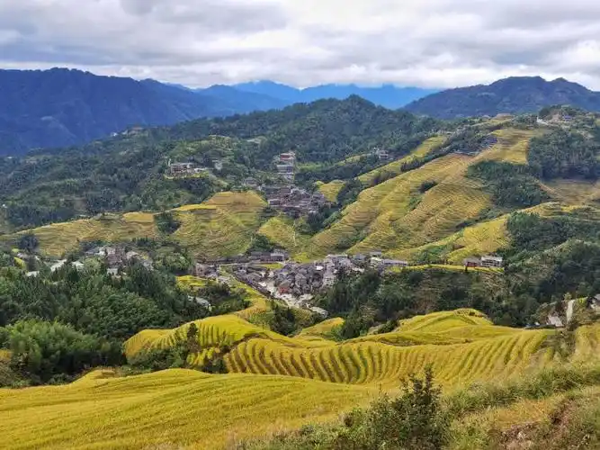 浩瀚气派的金坑寨