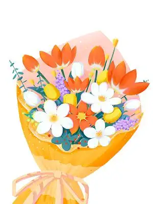 小鲜花素材-小鲜花元素图片下载-觅知网