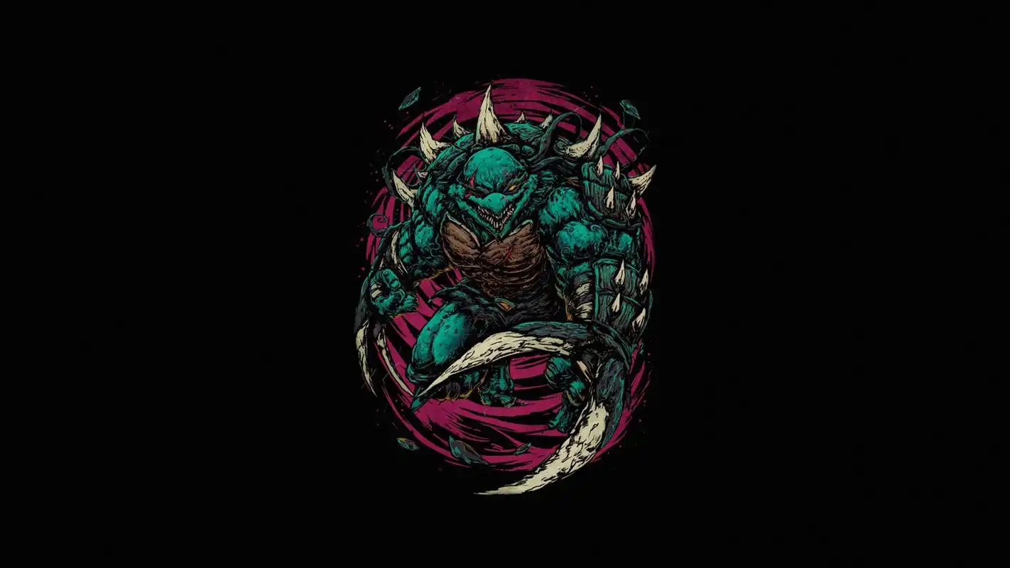 忍者神龟炫酷高清桌面壁纸,卡通动漫,创意,卡通,动漫,高清,炫酷,壁纸