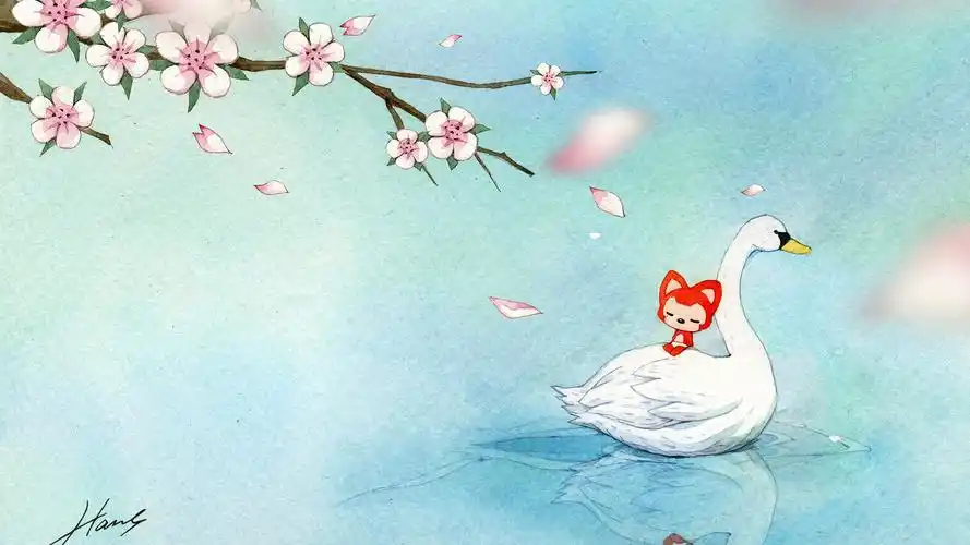 阿狸创意设计卡通电脑壁纸-卡通动漫-壁纸下载-美桌网