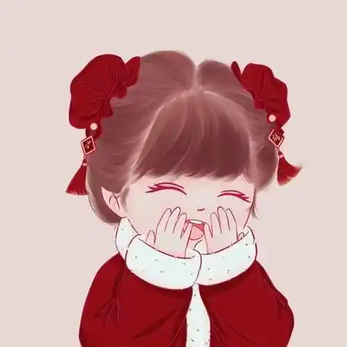 抖音红色喜庆情侣头像 - 搜狗图片搜索