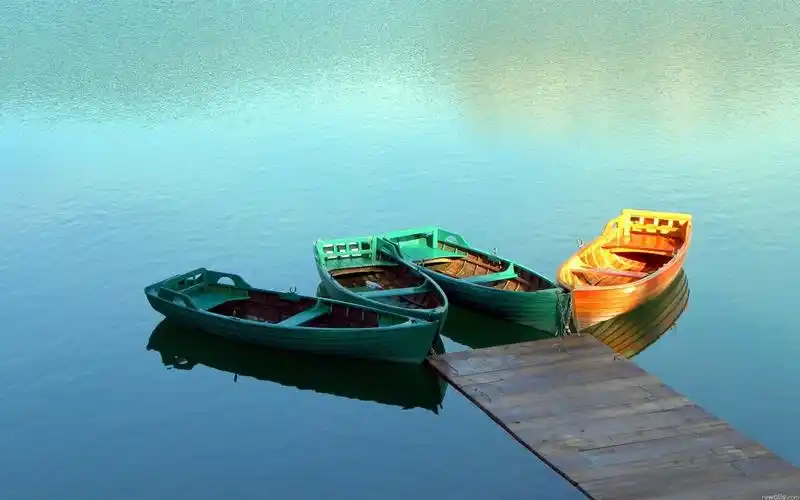 湖桥边的小船 桌布 | 1680x1050 桌布下载 | hk.best-wallpaper.net