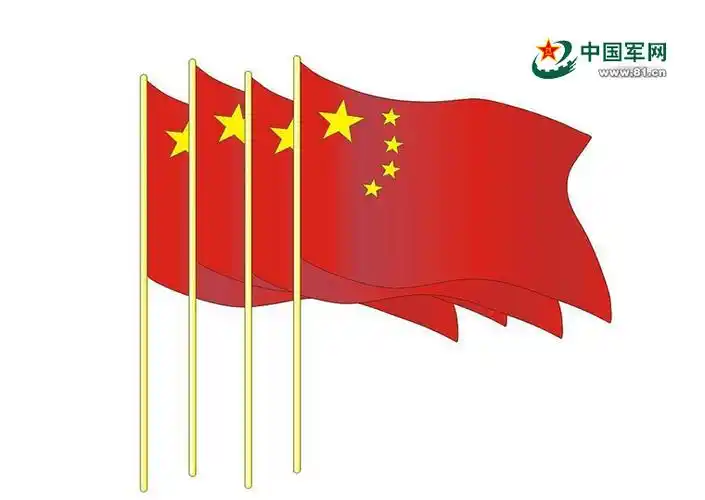 军校学员手绘国旗,为祖国献礼 - 中国军网