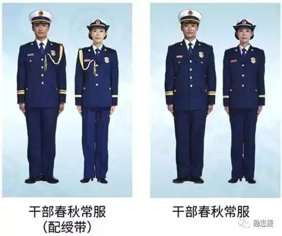 消防新肩章一杠四星是什么级别新式礼服很漂亮