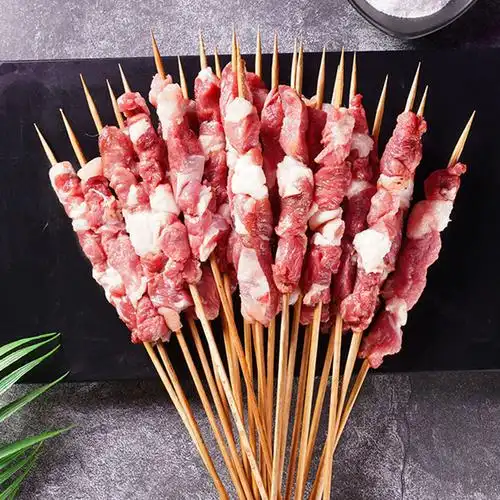 羊肉串腌制入味烧烤食材半成品烤肉烤串羊肉生鲜肥瘦相间不膻不腻
