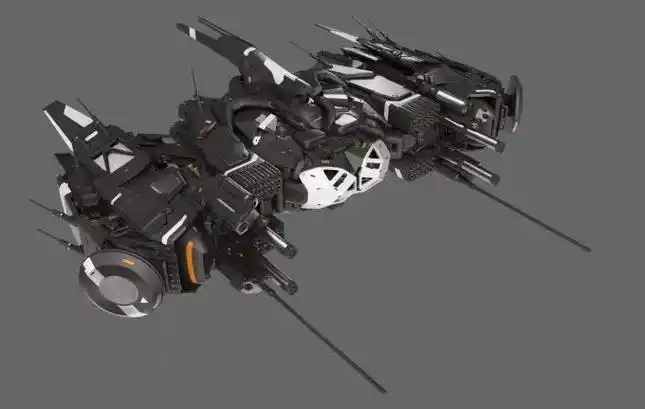 科幻电影中的枪械幻想插画美图