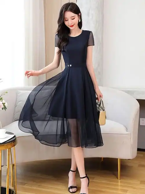 女装夏装新款2022爆款连衣裙