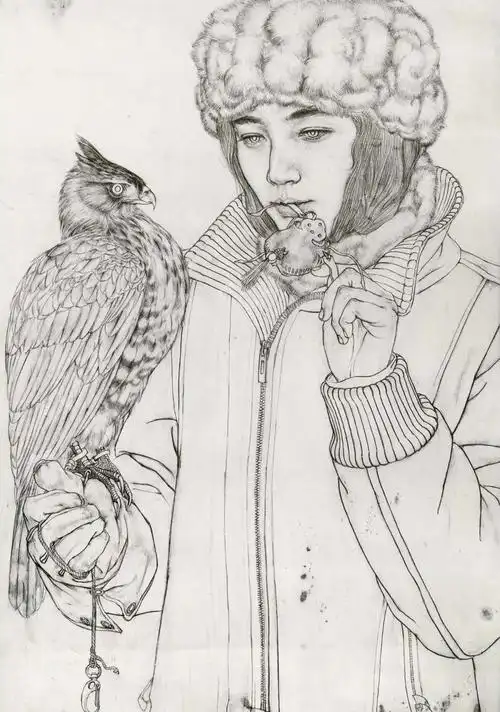 线描大师的人物作品