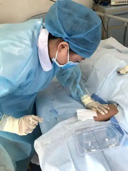 普三科超声引导下picc置管技术为患者建立安全静脉通道