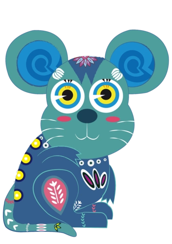 卡通插画十二生肖