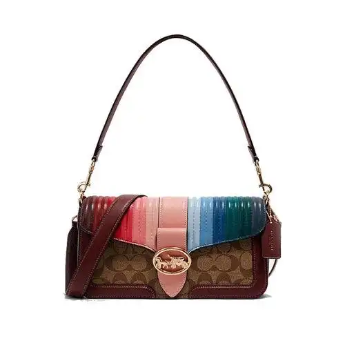 coach/蔻驰 女包 georgie系列 单肩包斜挎包 新款腋下包酒神包 c1530