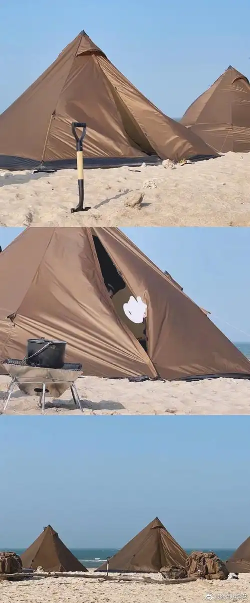 创造营宿舍#天为被地为席,自己亲手搭建的宿舍就