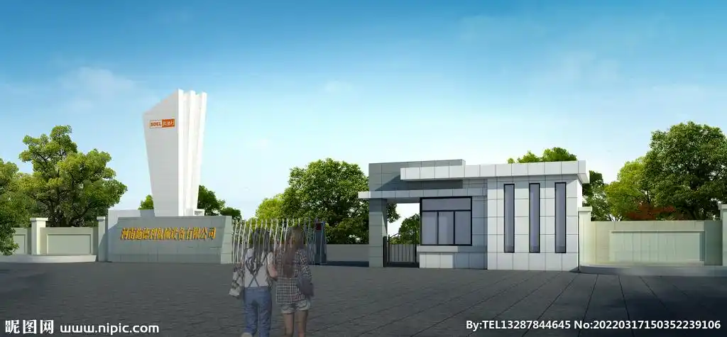 工厂大门设计案例效果图