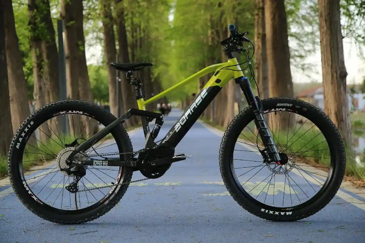 boarse博睿思新款电动全地形软尾山地自行车boarse  - 抖音