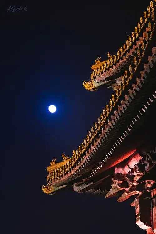 上元之夜,游走在紫禁之巅,这六百年的城让人沉醉.