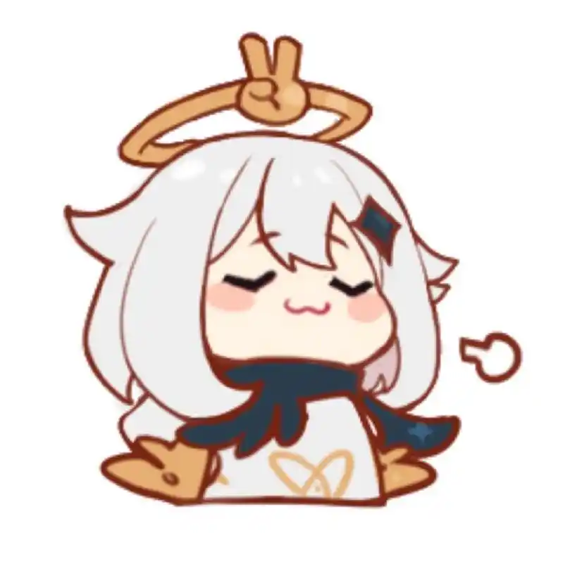 原神官方出的表情包 第一弹里面的派蒙真的是超级可爱的啦(0504