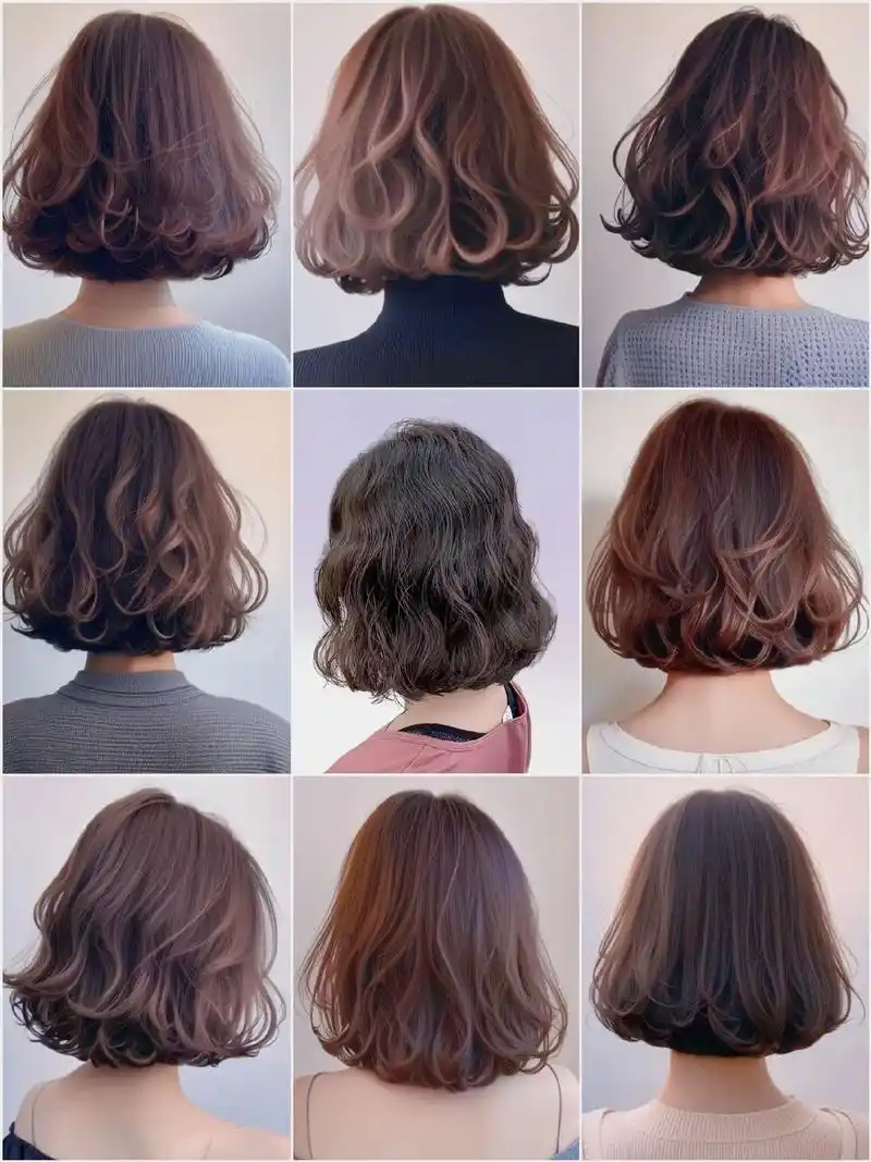 短发烫发