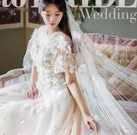 小苹果女主角裴涩琪结婚了婚纱照曝光新郎小她2岁