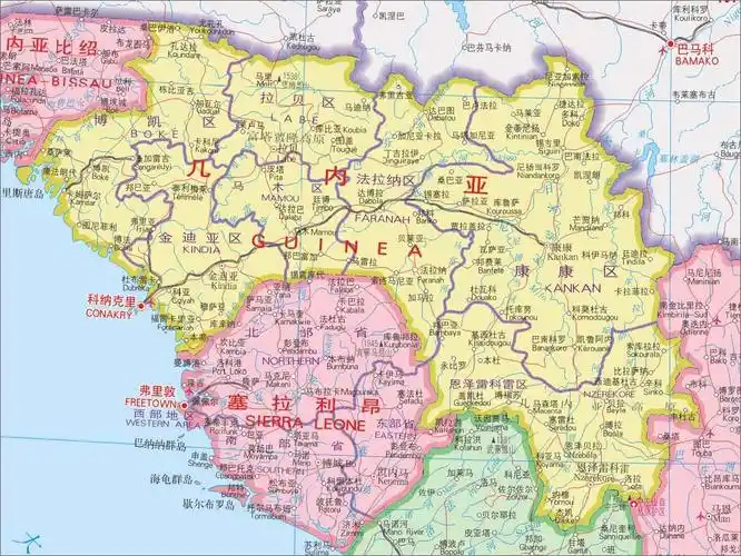 2,在西非,或者是整个非洲,几内亚都是一个位置得天独厚的地方,地理