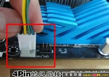 不要忘记了安装后4pin cpu风扇电源