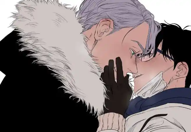 冰上的尤里#维克托&勇利的拥吻twi:liam_yoi