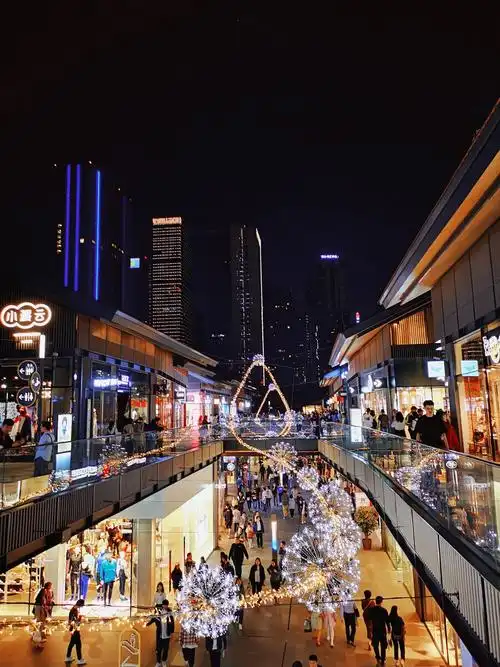 成都太古里夜色