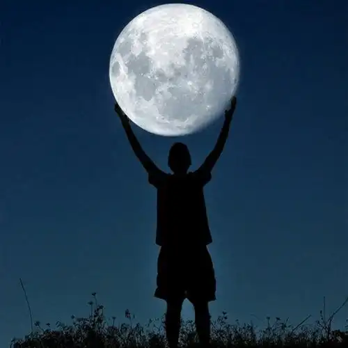 月亮 头像 唯美 意境 创意