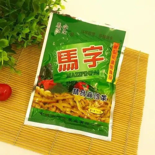 包邮马字榨菜丝108g20袋马字榨菜泡菜腌菜芥菜腌制