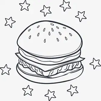 店菜单(1480x1641)aipng汉堡简笔画(700x618)png素描汉堡(725x1024)