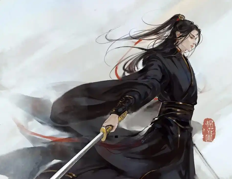 美男子~#古风壁纸 #古风插画 #古风美男 #插画 #人物插 - 抖音