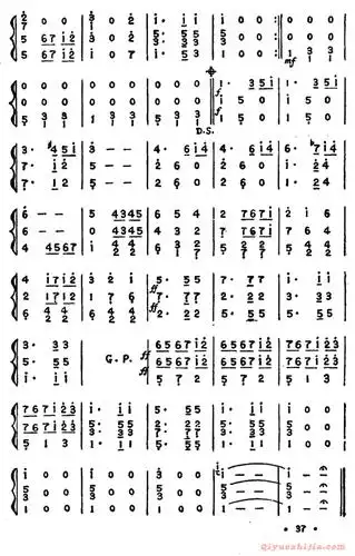 口琴谱晚会圆舞曲三重奏