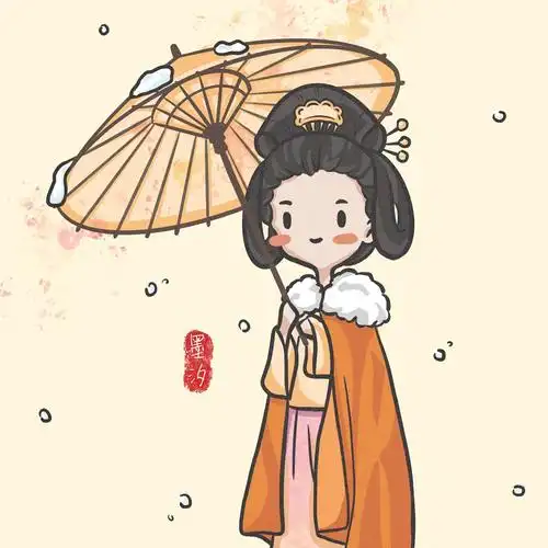 古风q版头像_墨汐绘-站酷zcool