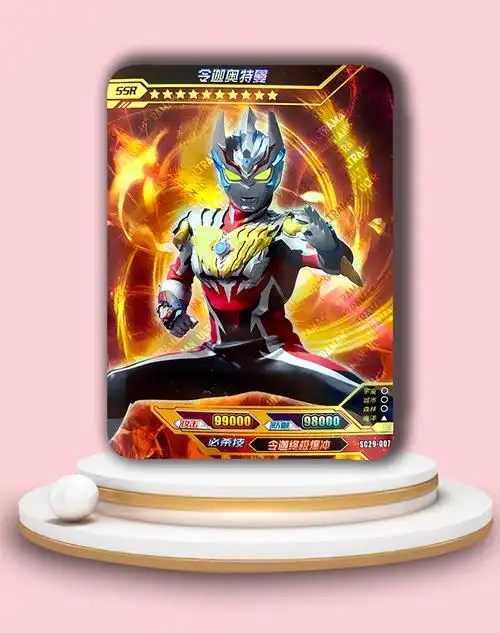 ssr奥特曼卡片卡单卖神秘四奥诺亚雷杰多令迦赛罗闪耀型六一儿童节