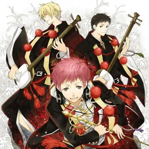 僧职系男子乐队插画图片壁纸