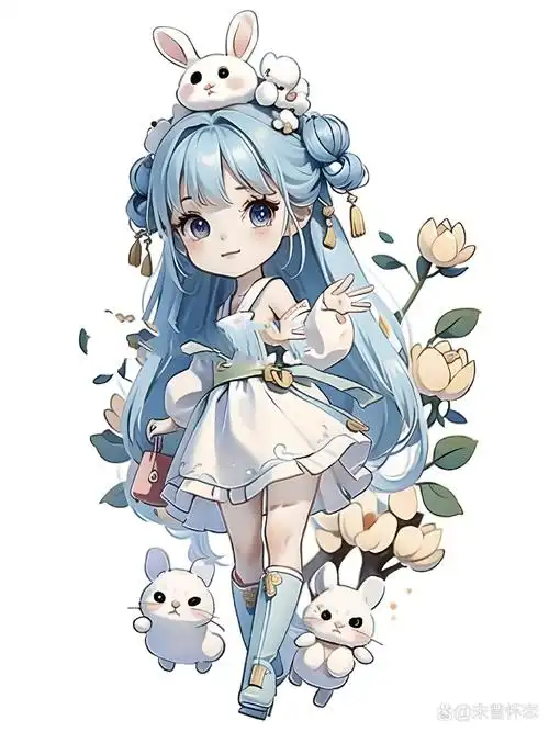 可爱古风q版小美人 q版小美人