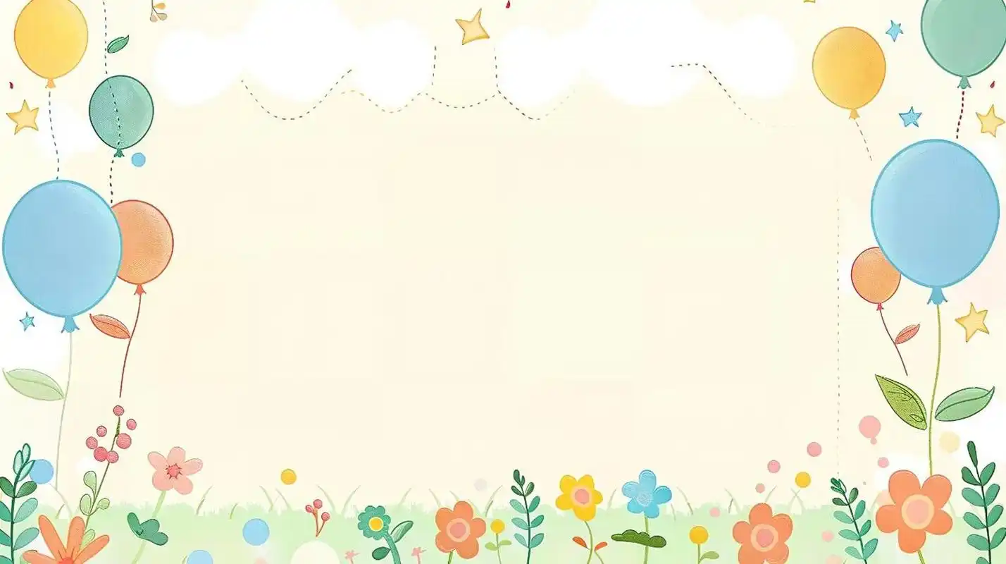 哈喽～我是图图大耳朵09 今天来分享一组可爱的卡通背景图92 - 这