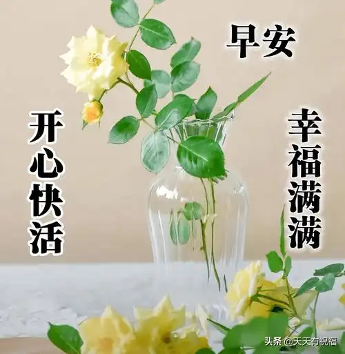 最新版早安短信问候祝福语大全 最美早安问候语图片带字温馨