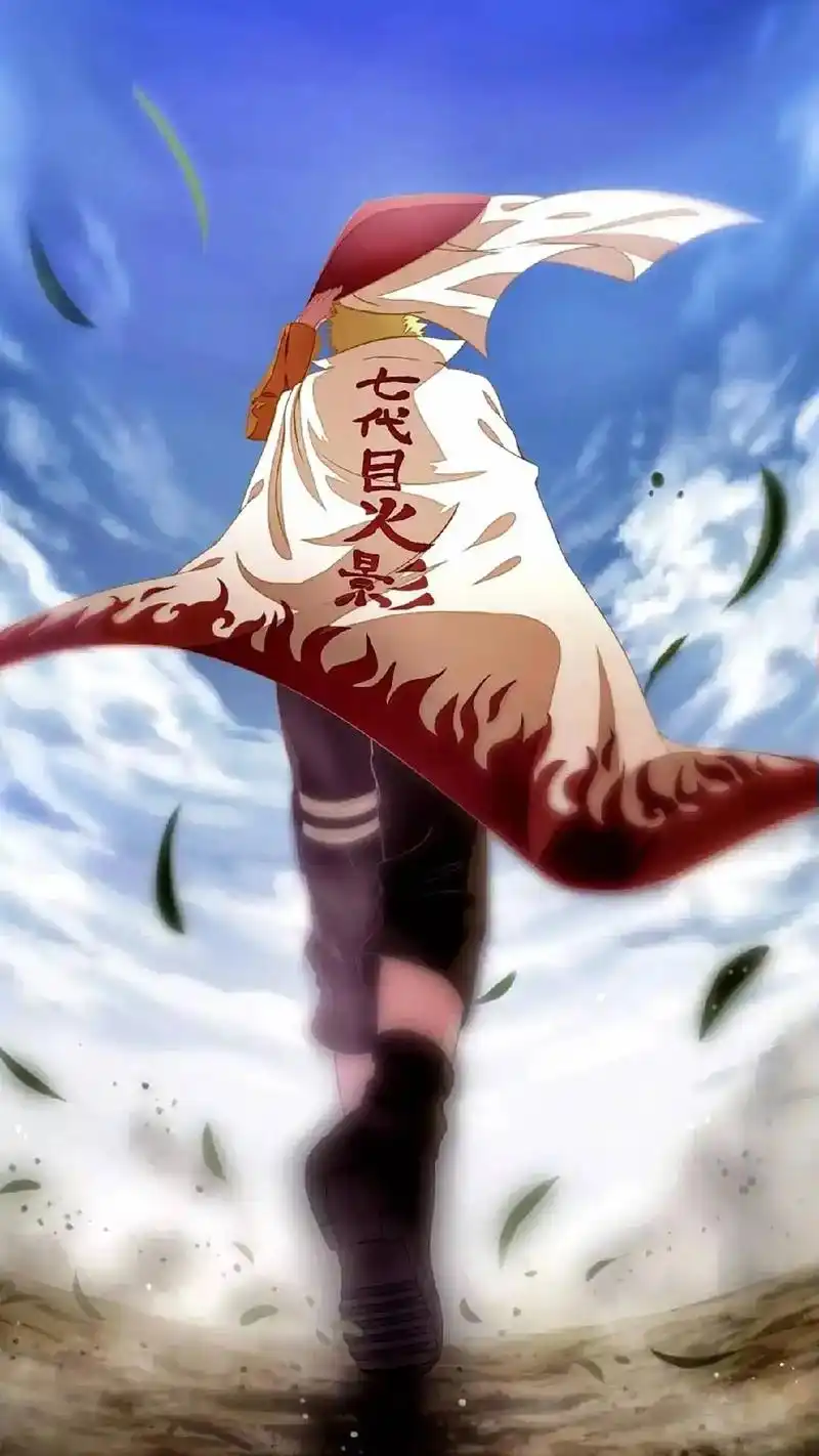 鸣人.#动漫壁纸 #火影忍者 说到做到 这是我的忍道 - 抖音