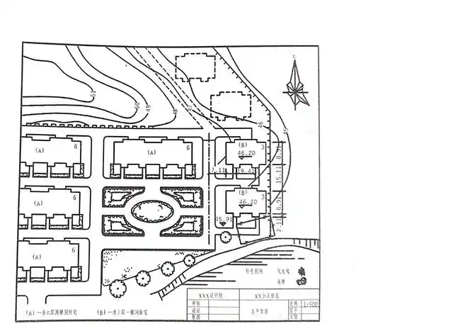建筑总平面图,建筑平面图