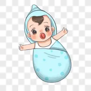 可爱卡通婴儿元素