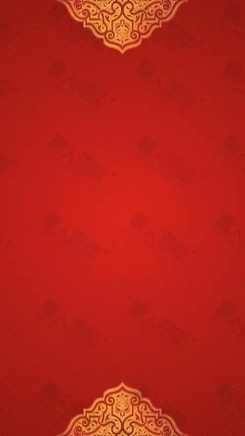 红色喜庆无字背景