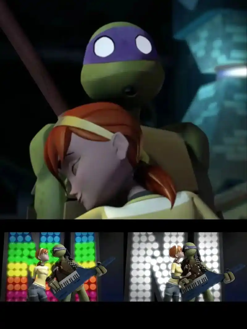 忍者神龟  #童年动画 # - 抖音