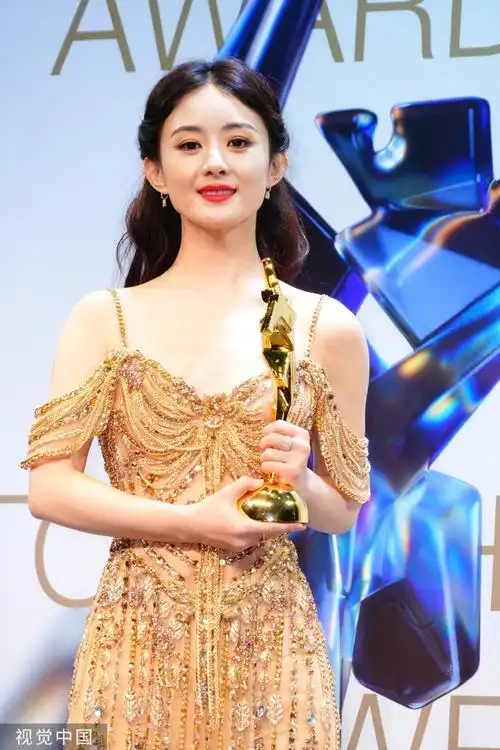 赵丽颖亚洲电影大奖获奖##赵丽颖说有突破就是收获##赵丽颖想和