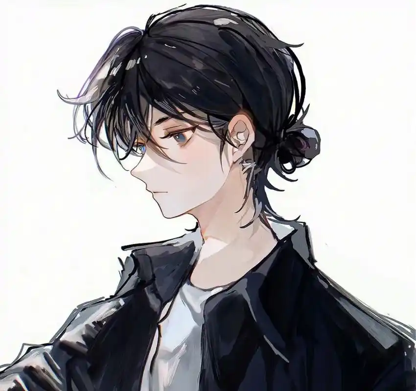 动漫现代丧系男头#动漫头像 #图片来源网络#动漫男头 - 抖音