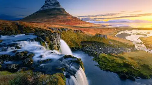 冰岛基尔丘山优美风景,高清图片,电脑桌面-壁纸族