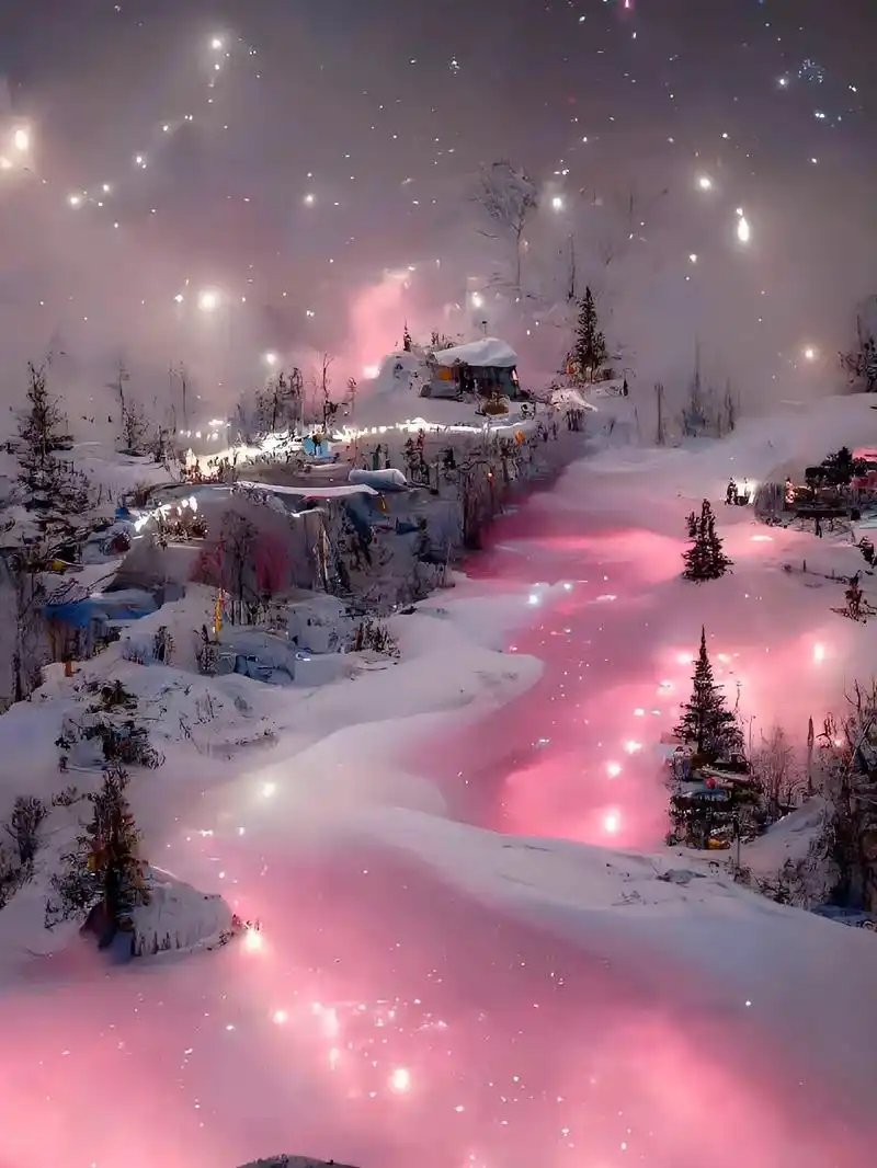 狗熊岭的故事不会完结,但我们终将长大#治愈系风景壁纸 #雪景 - 抖音