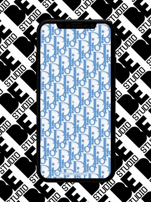 经典dior花纹壁纸